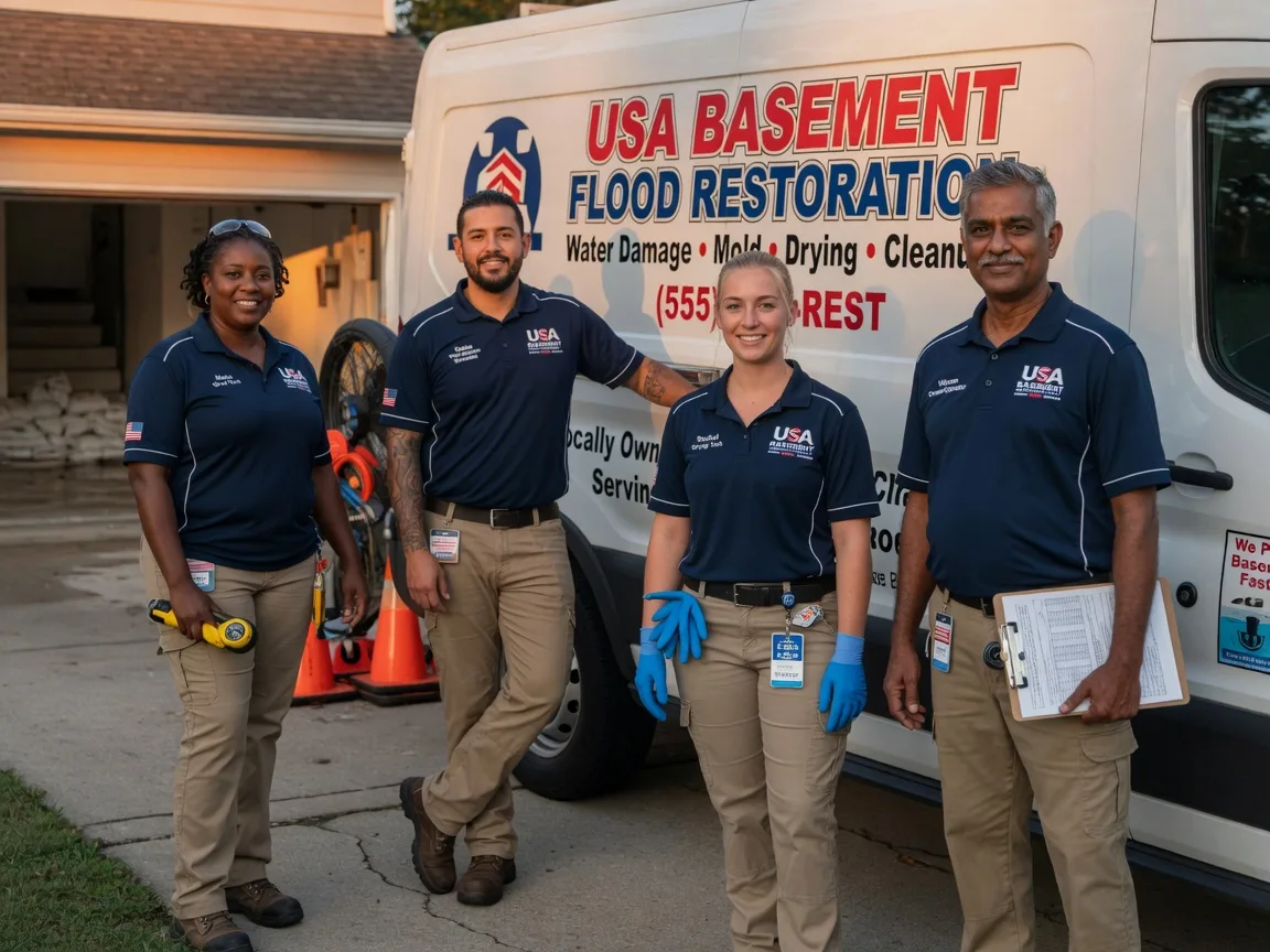 Basement Flood Cleanup company in Iron Ridge, WI